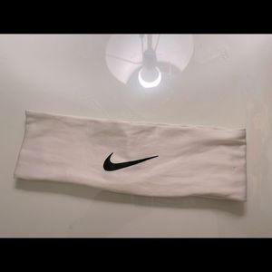 White Nike Headband